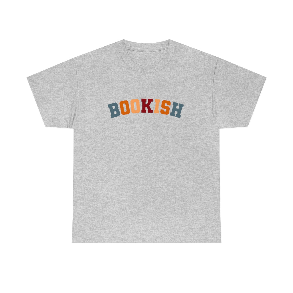 Bookish Shirt Colorful Varsity Letter Book Shirt