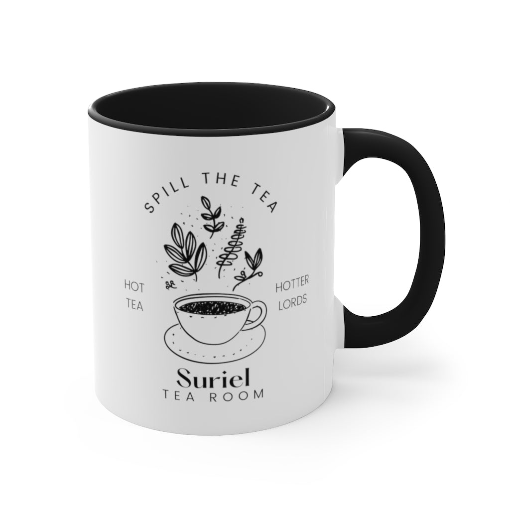Suriel Tea Room Book Accent Mug