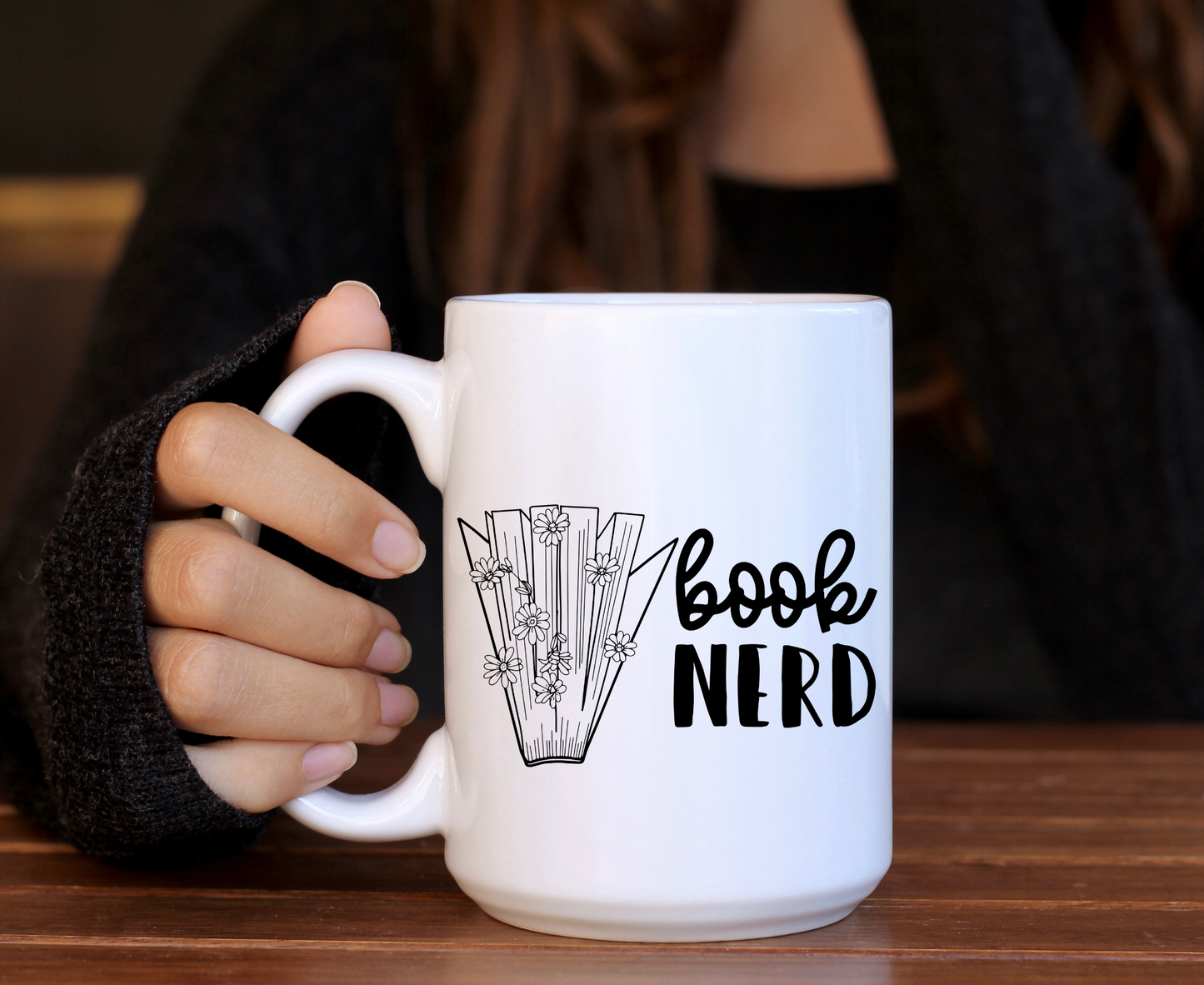 Book Nerd Book Mug
