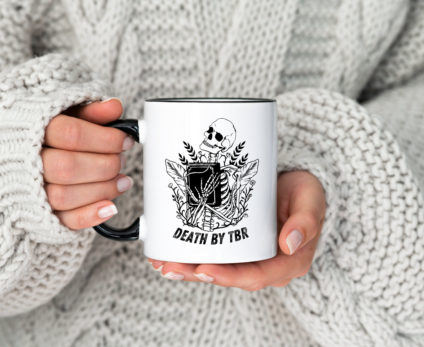 Death By TBR Book Mug
