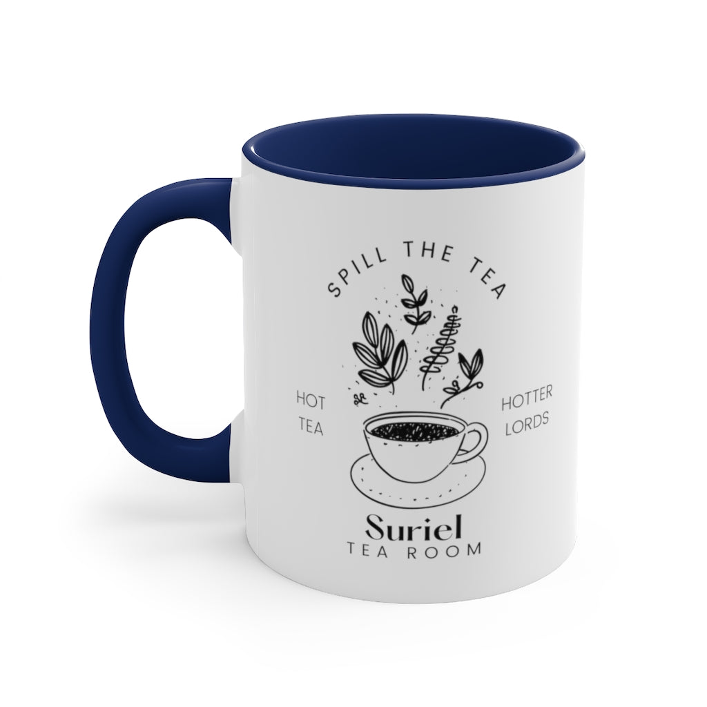 Suriel Tea Room Book Accent Mug
