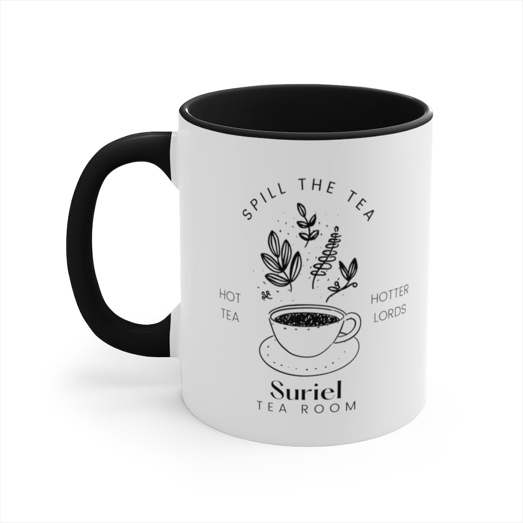 Suriel Tea Room Book Accent Mug