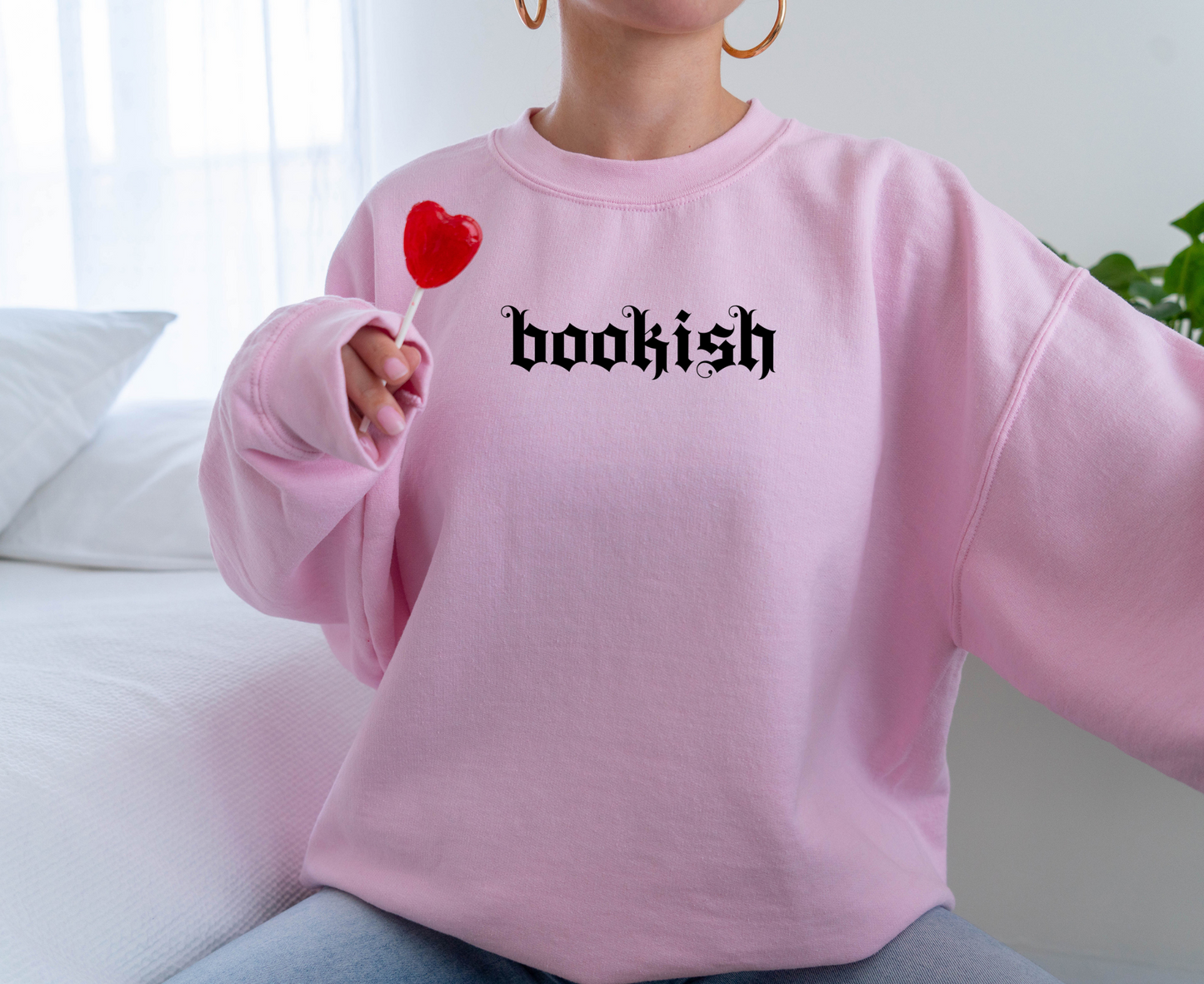 Bookish Alt Old English Sweatshirt