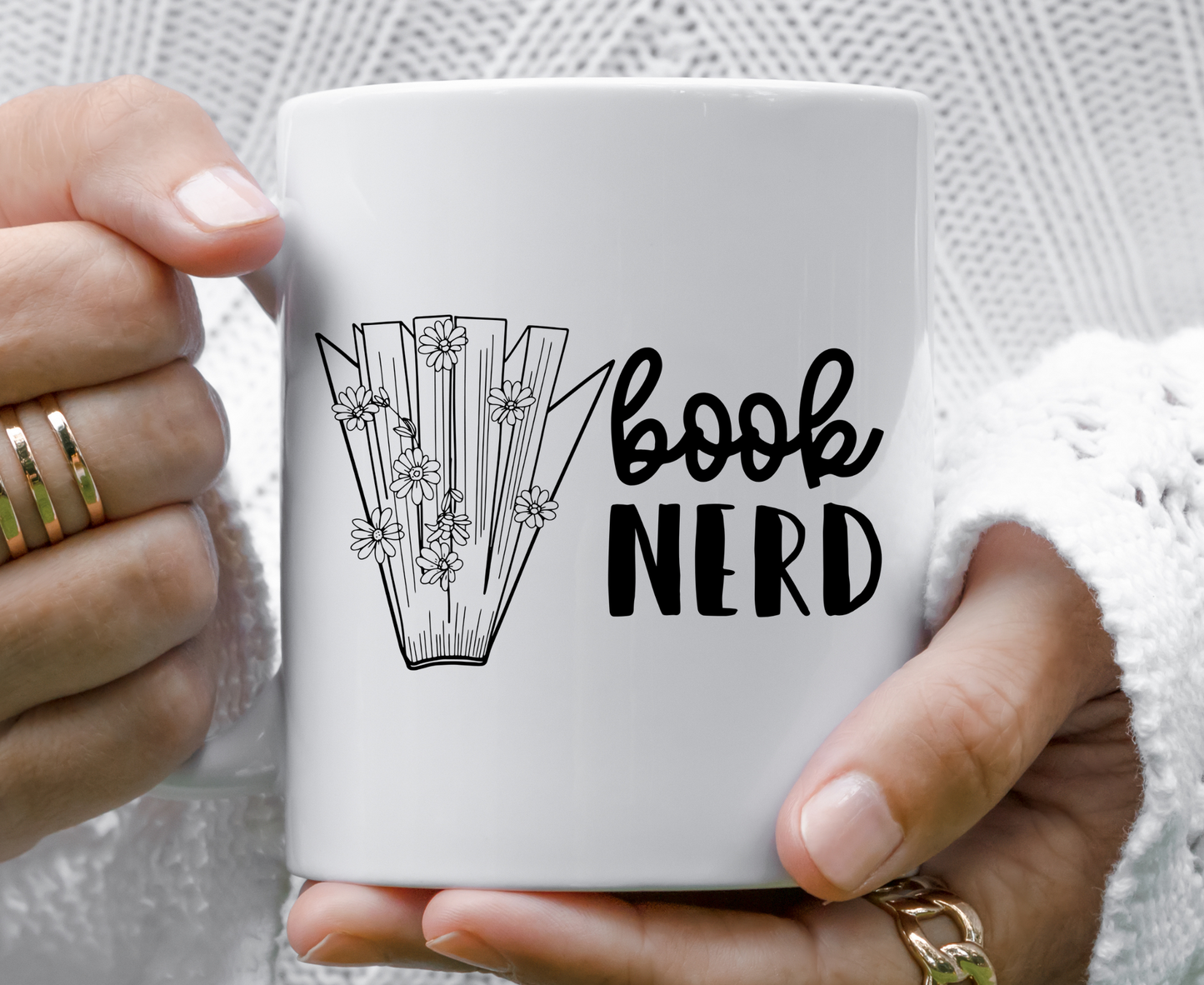 Book Nerd Book Mug
