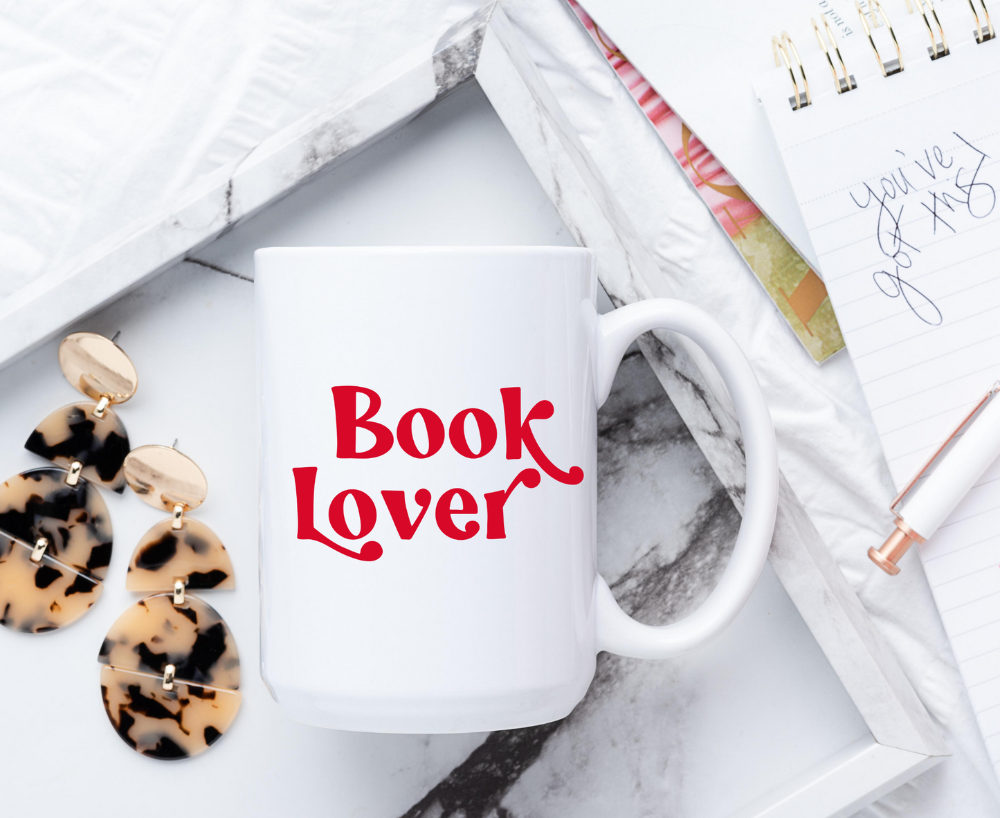 Book Lover Book Mug