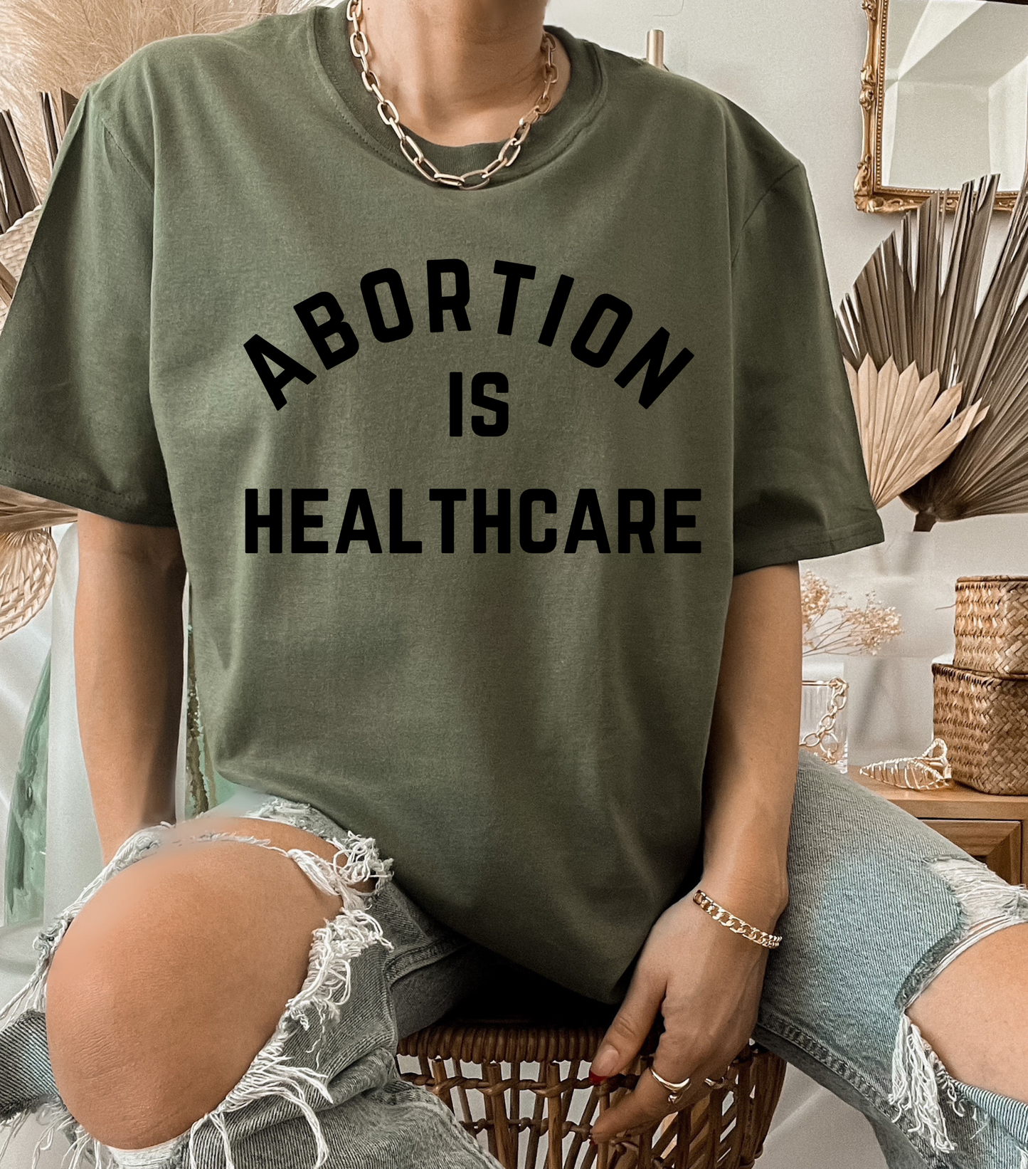 Abortion Is Healthcare Feminist Shirt