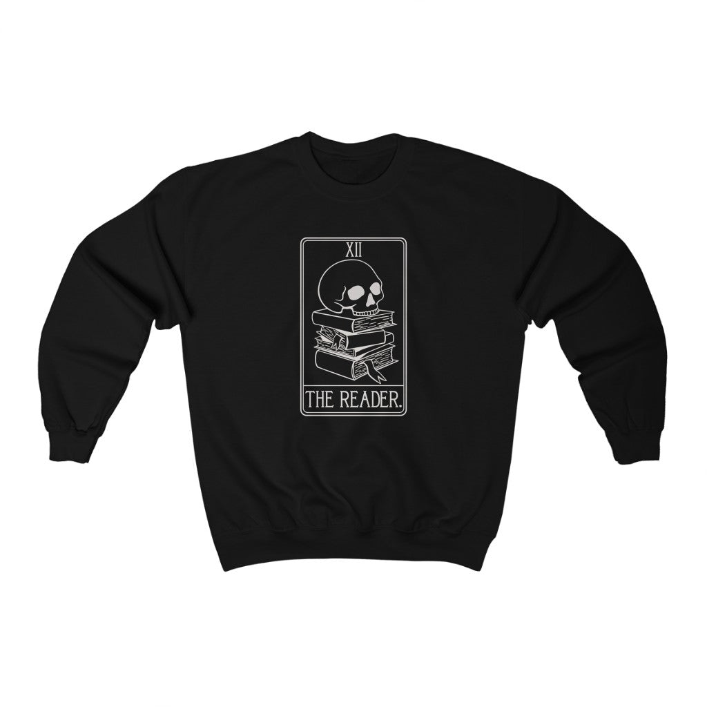 The Reader Tarot Card Crewneck Sweatshirt