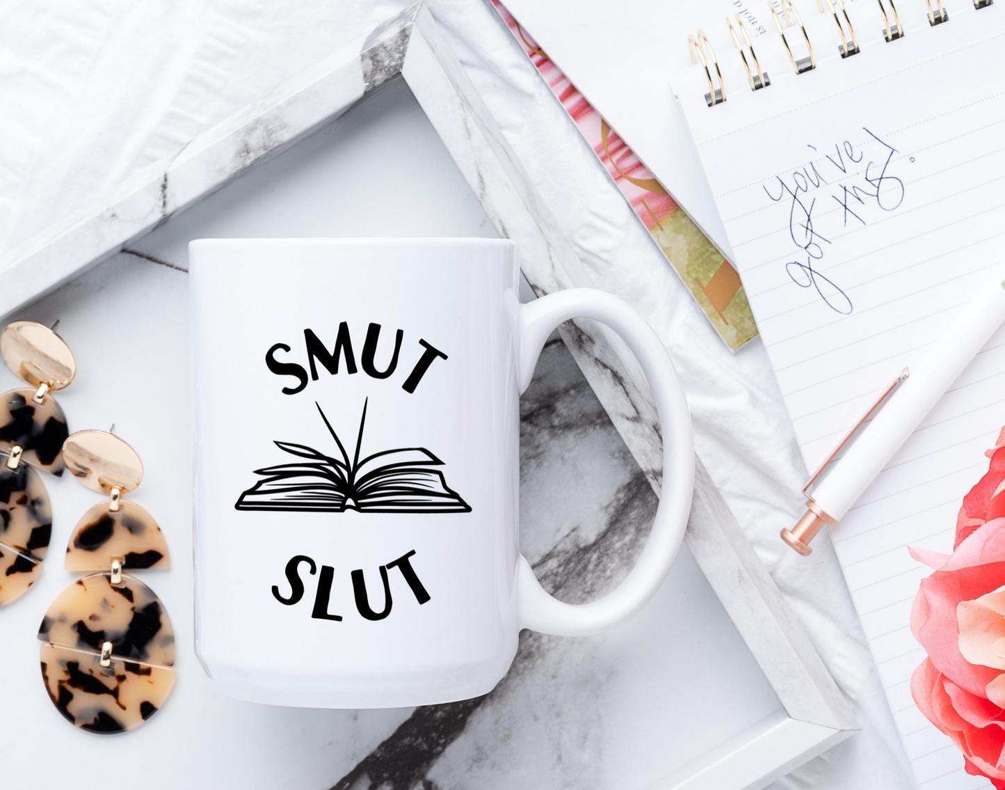 Smut Slut Book Mug