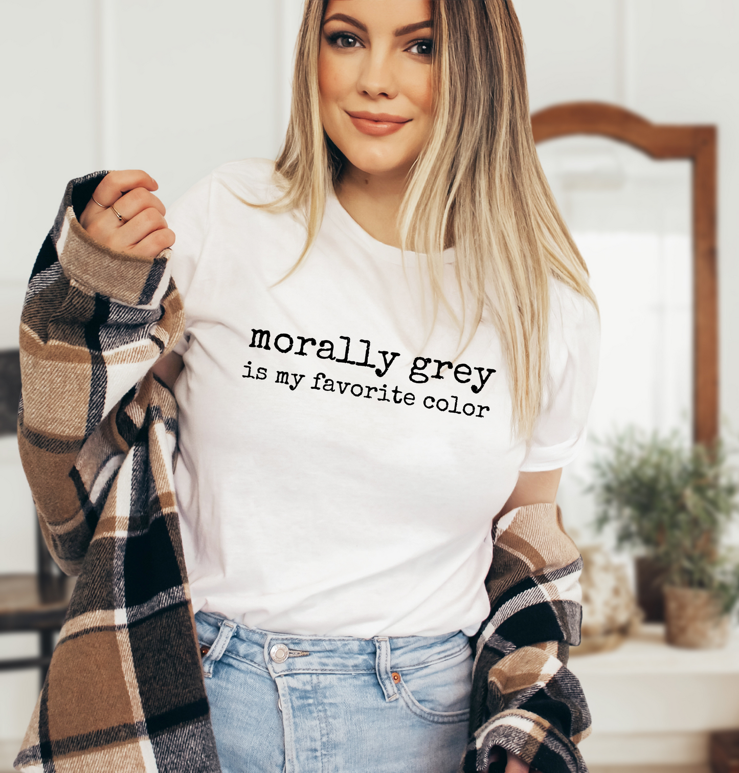 Morally Grey Is My Favorite Color Villain Lover Bookish Shirt