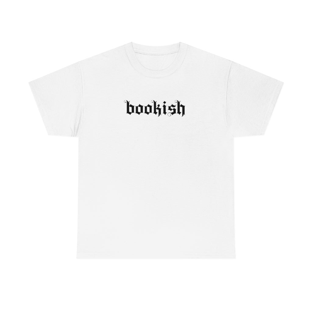 Bookish Shirt Alt Old English Font