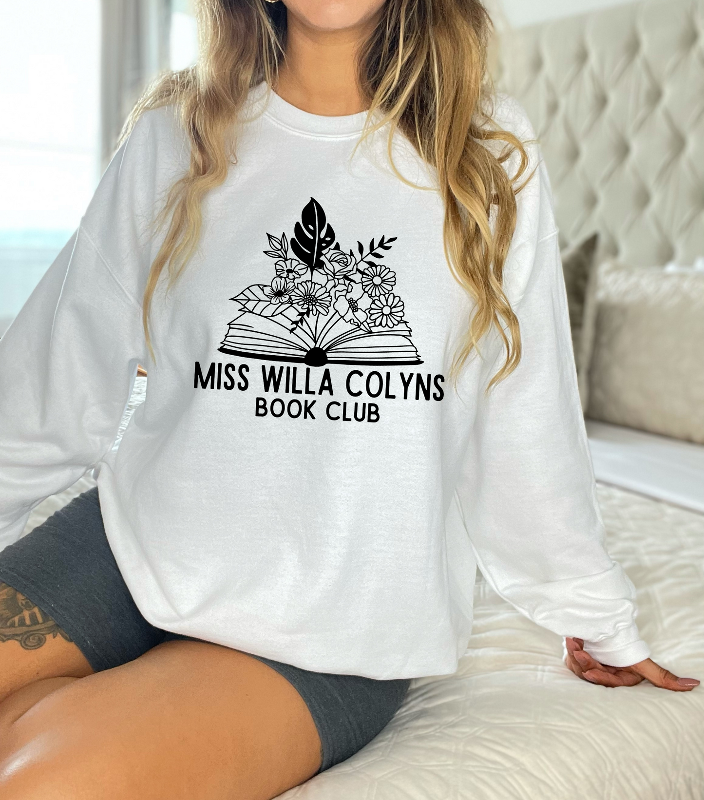 Miss Willa Colyns Book Club Sweatshirt