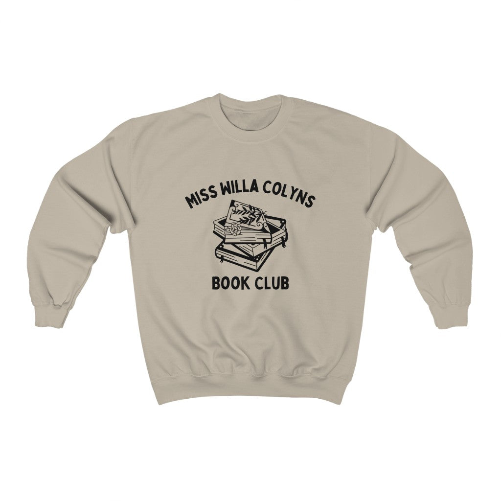 Miss Willa Colyns Book Club Sweatshirt