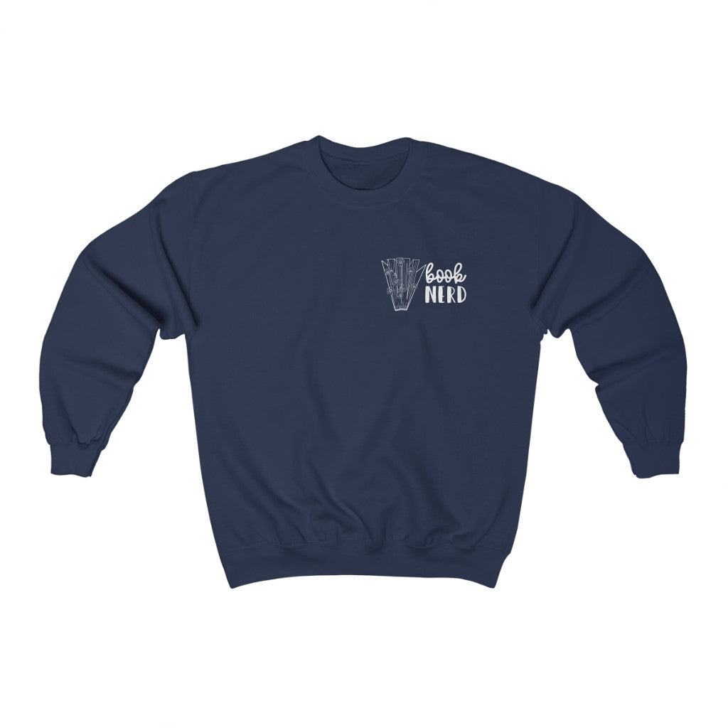 Book Nerd Pocket Graphic Sweatshirt