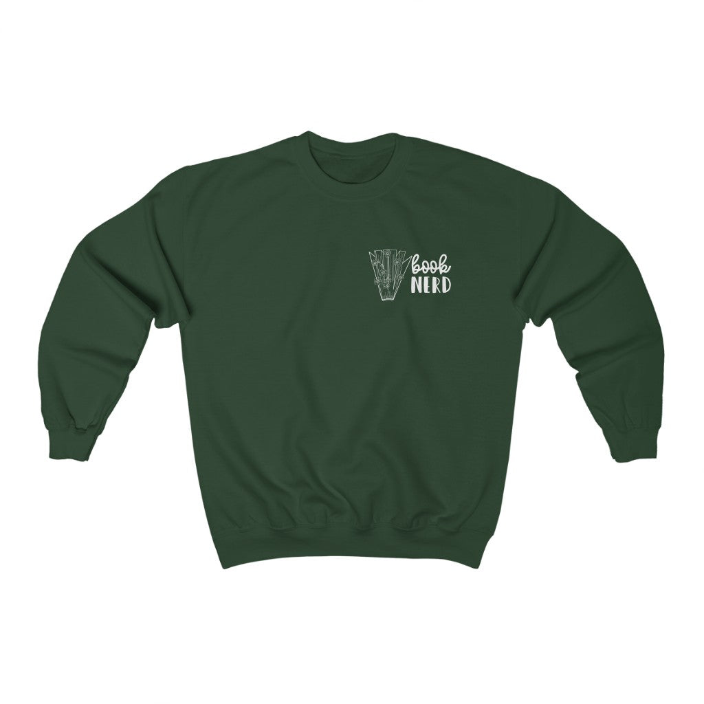 Book Nerd Pocket Graphic Sweatshirt