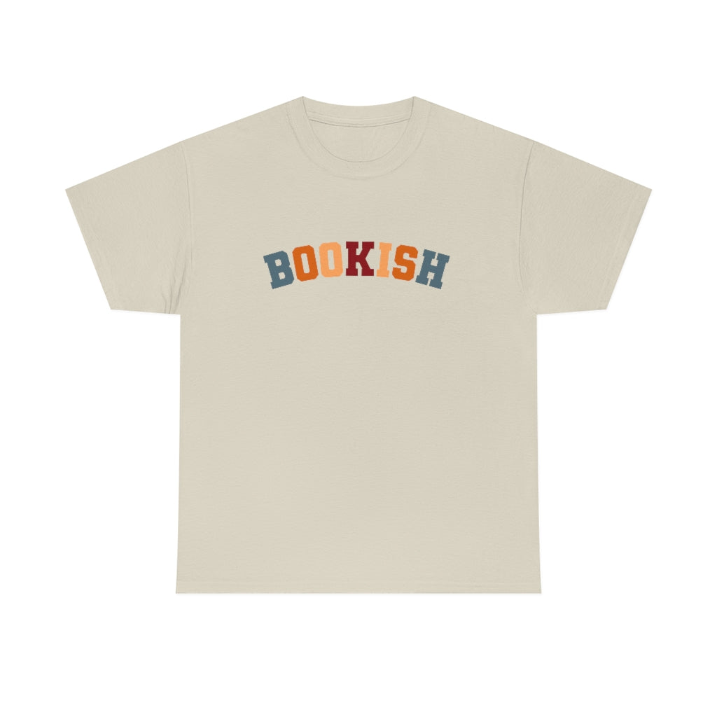 Bookish Shirt Colorful Varsity Letter Book Shirt