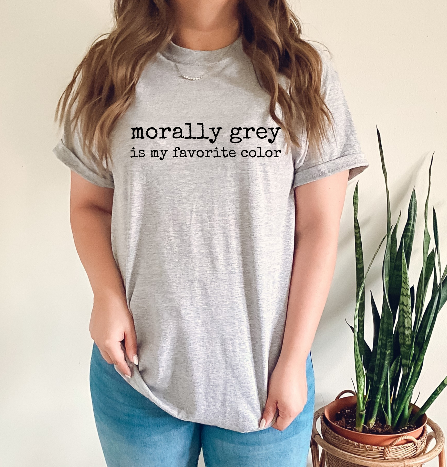 Morally Grey Is My Favorite Color Villain Lover Bookish Shirt