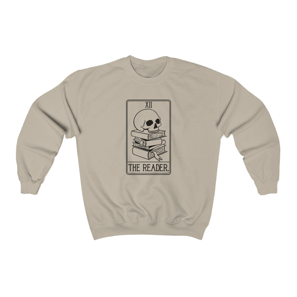 The Reader Tarot Card Crewneck Sweatshirt