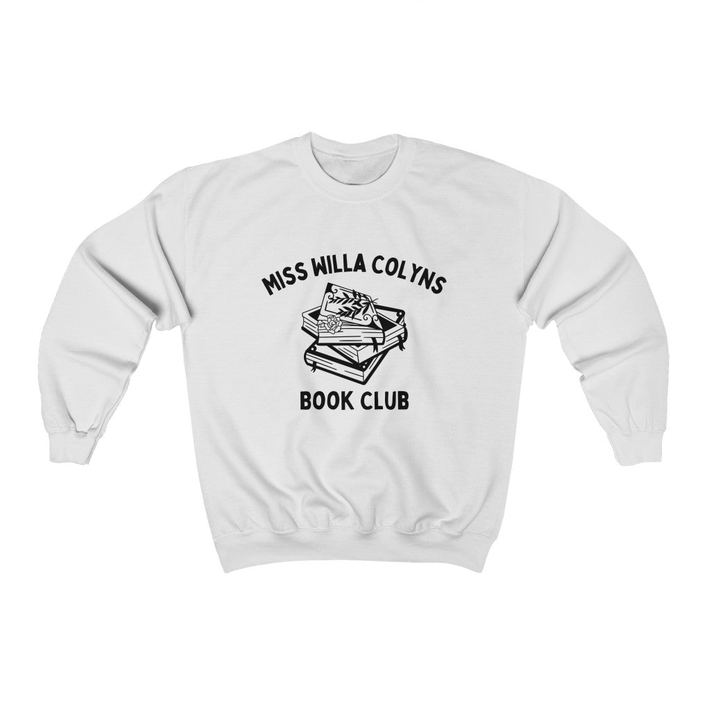Miss Willa Colyns Book Club Sweatshirt