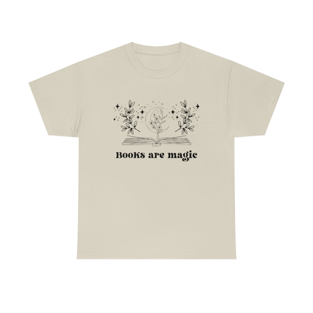 Books Are Magic Dark Academia Book Shirt