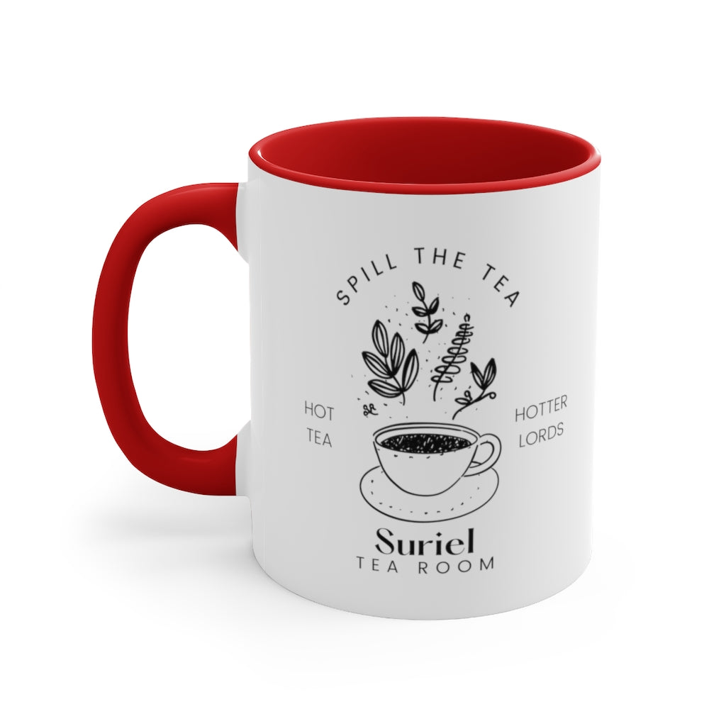 Suriel Tea Room Book Accent Mug