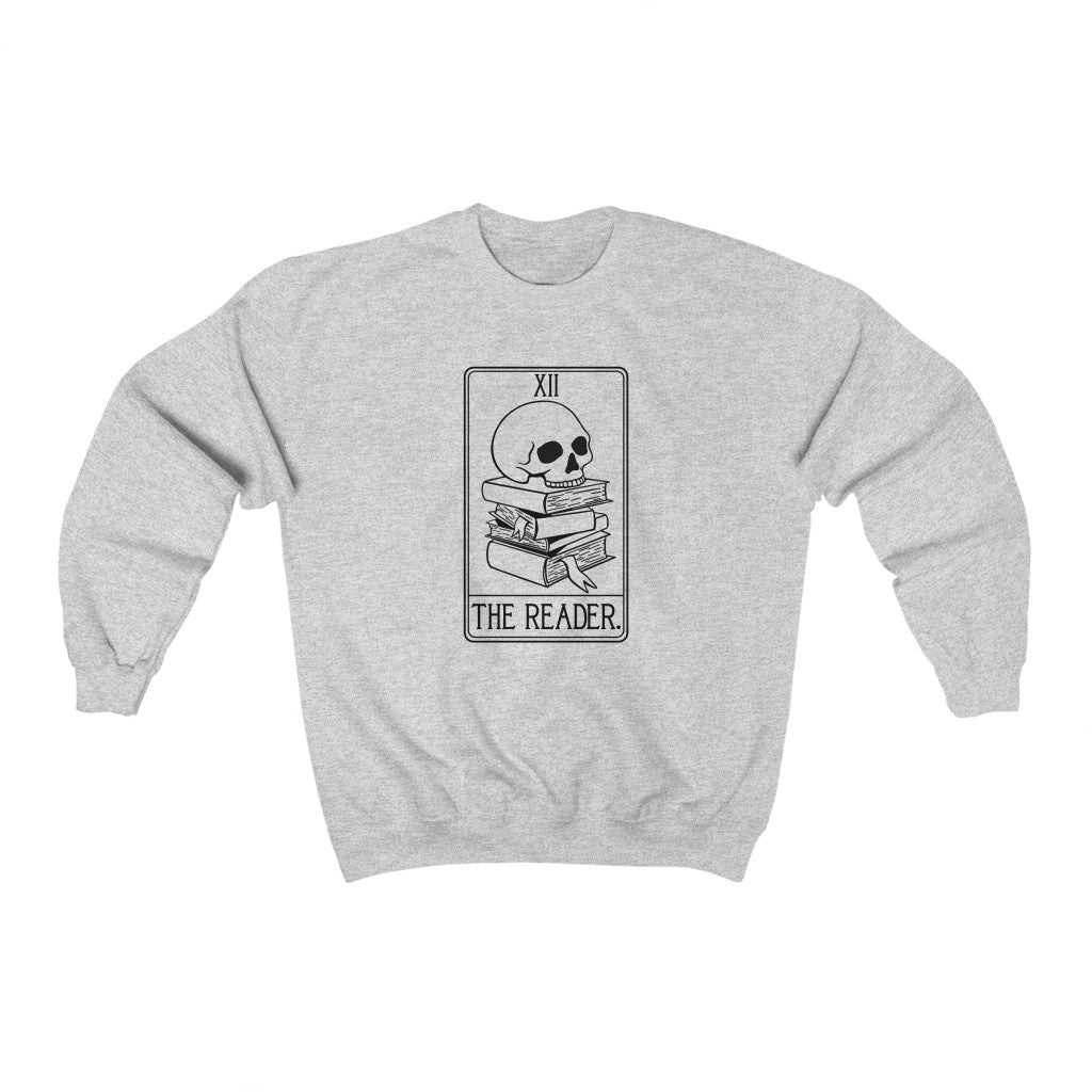 The Reader Tarot Card Crewneck Sweatshirt