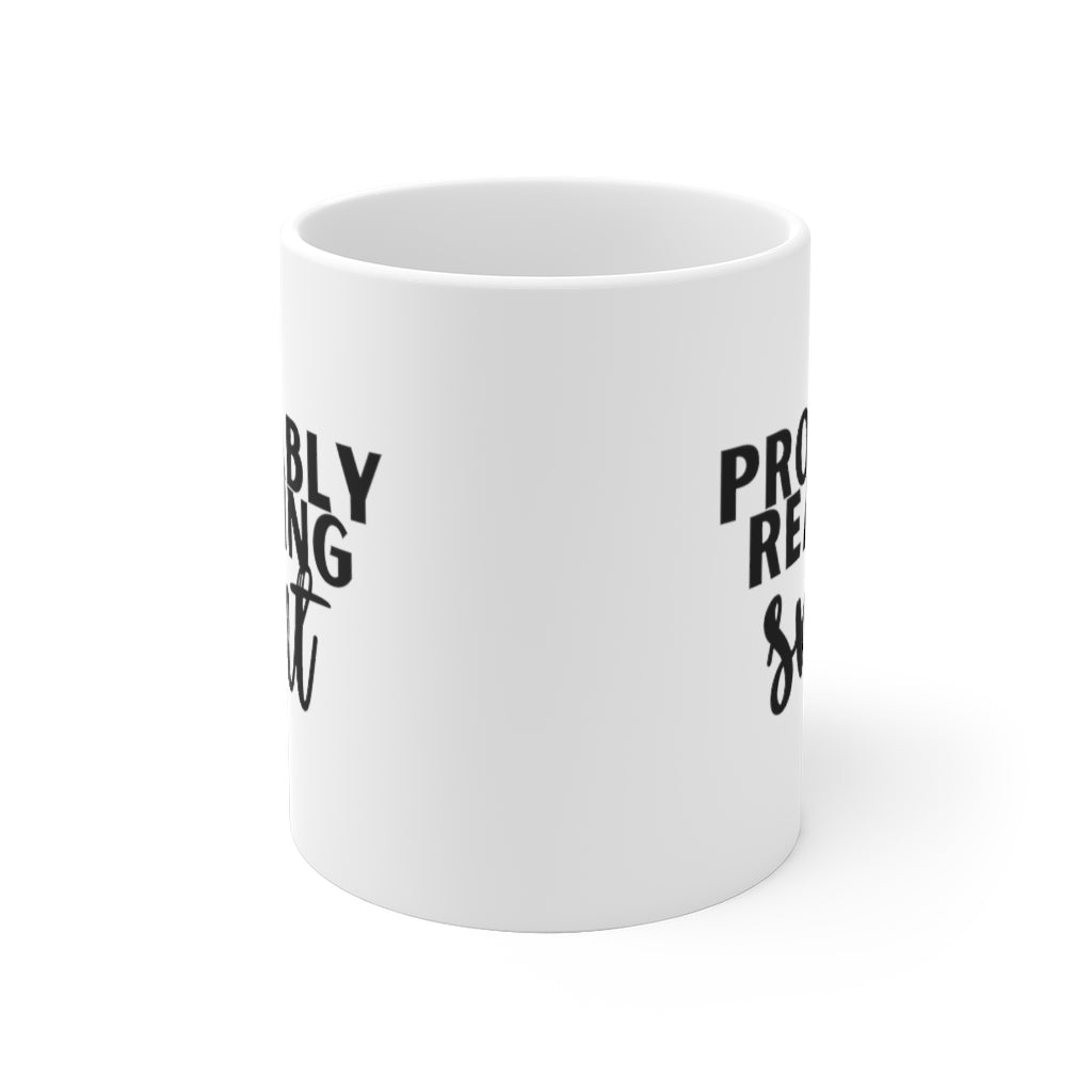 Probably Reading Smut Book Mug
