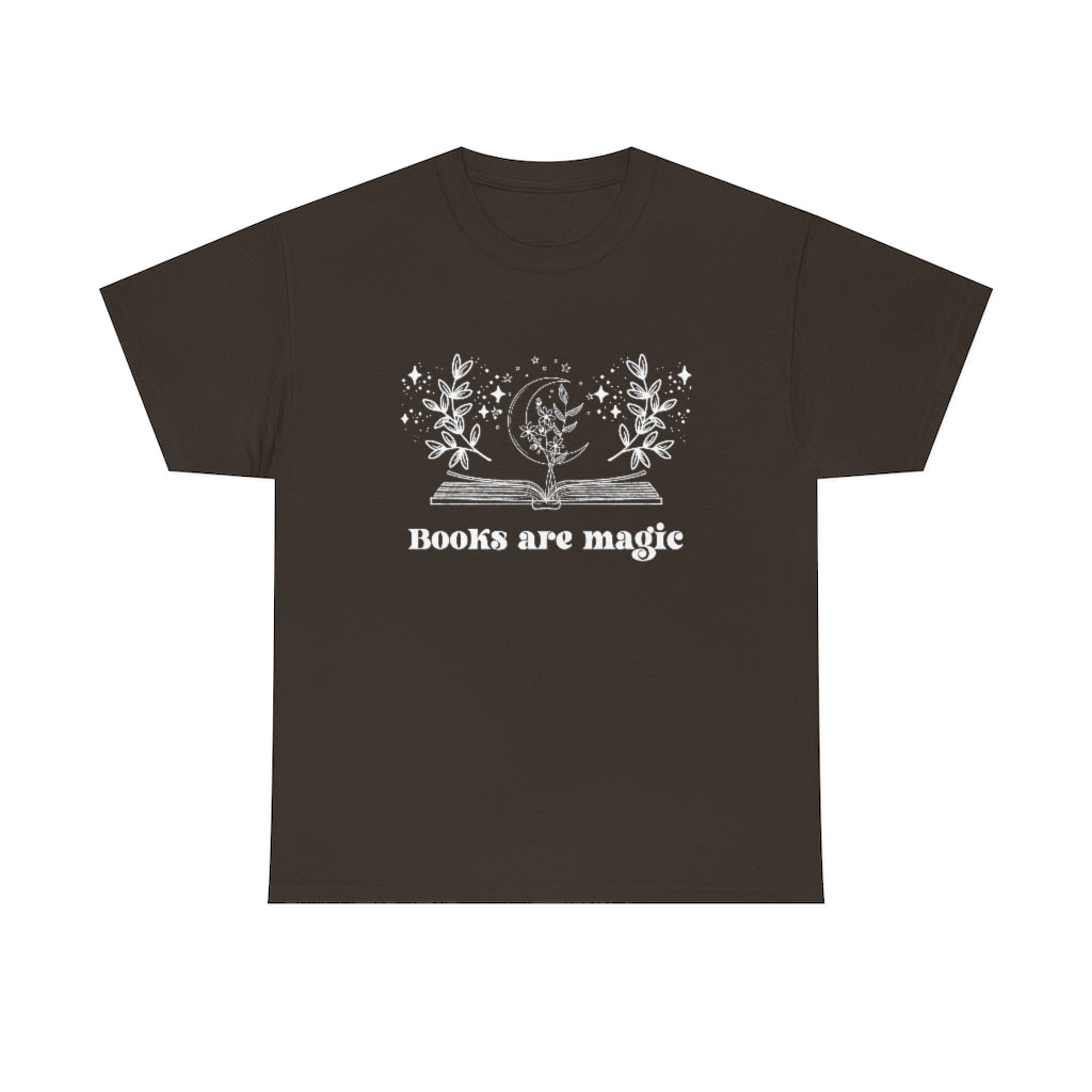 Books Are Magic Dark Academia Book Shirt