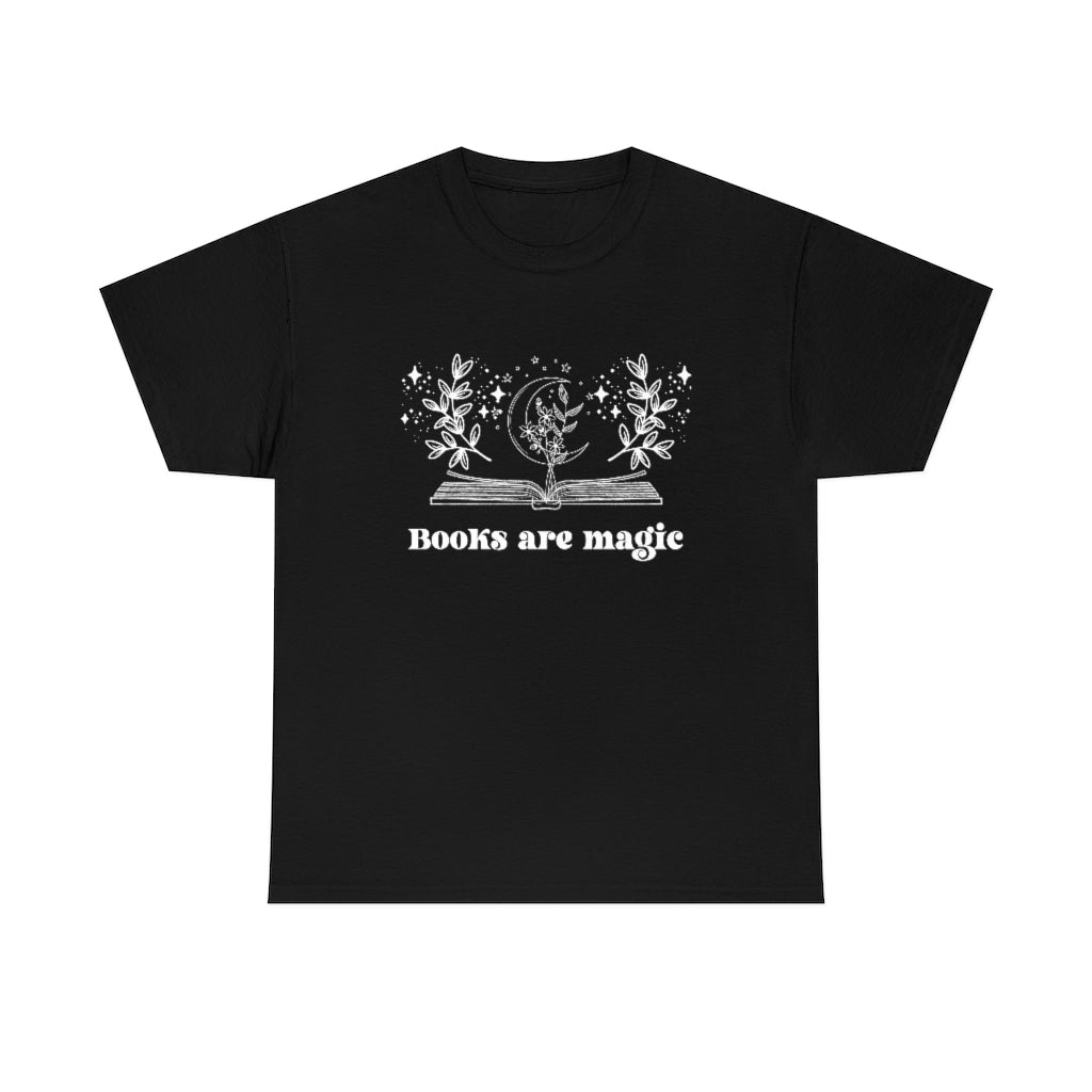 Books Are Magic Dark Academia Book Shirt