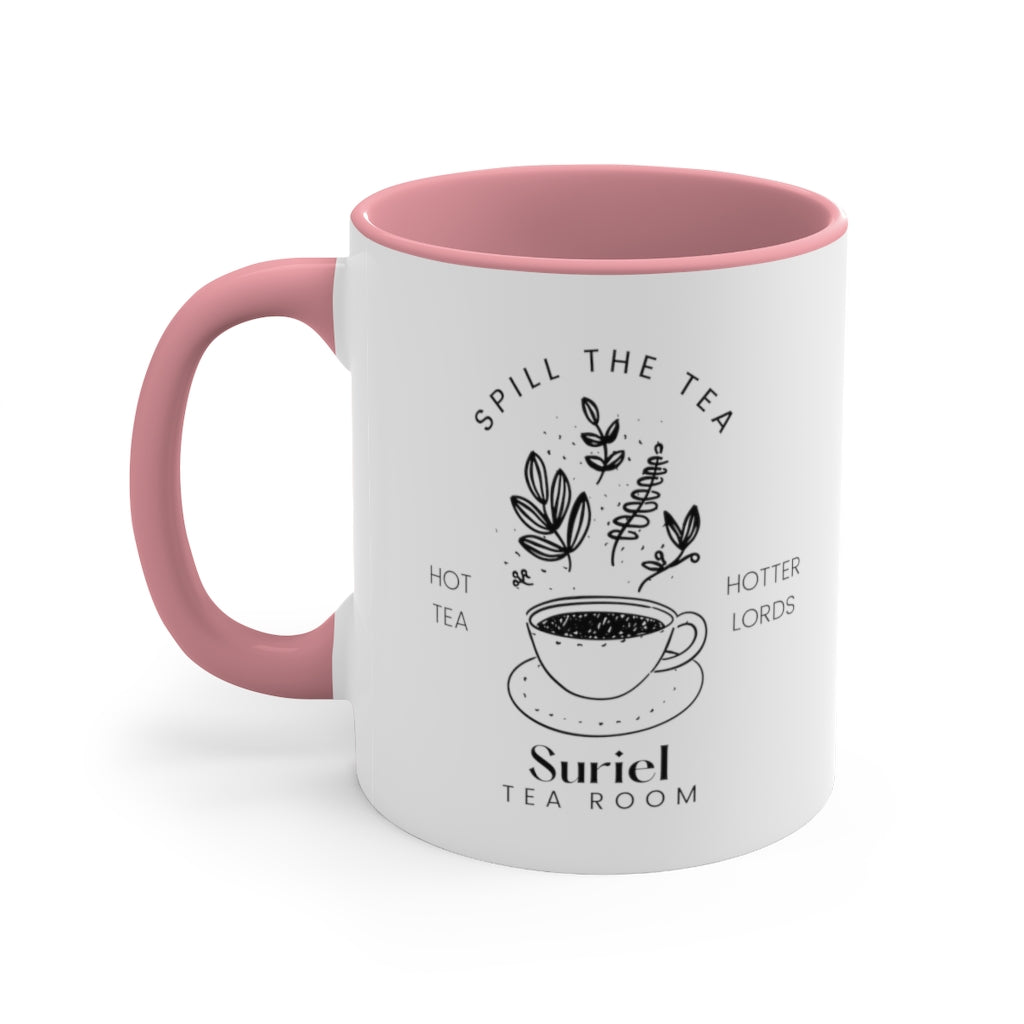 Suriel Tea Room Book Accent Mug