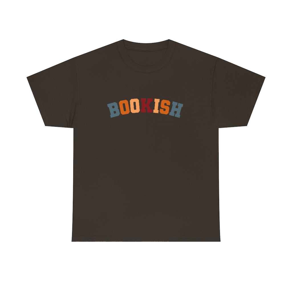 Bookish Shirt Colorful Varsity Letter Book Shirt