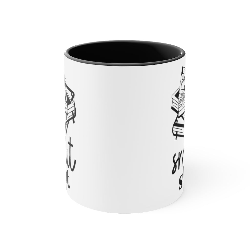Smut Slut Accent Book Mug