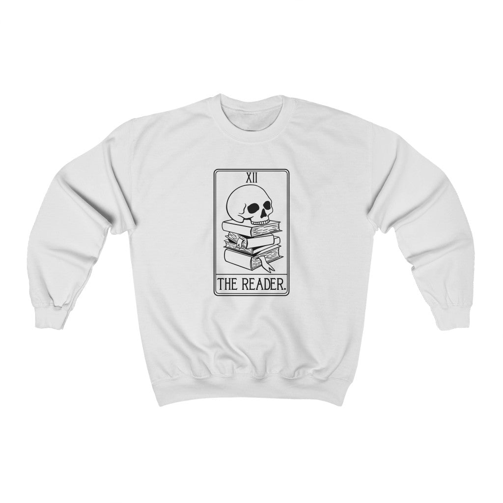 The Reader Tarot Card Crewneck Sweatshirt