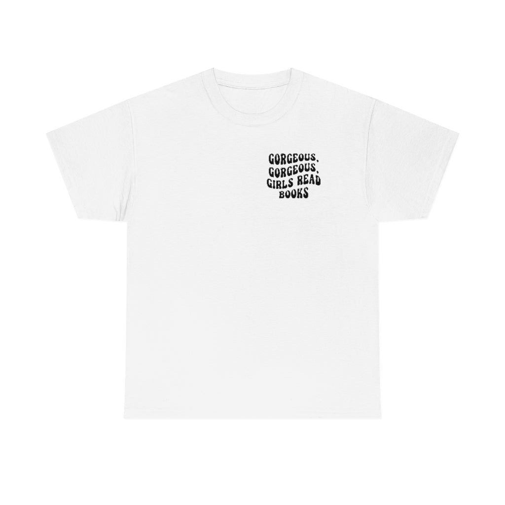 Gorgeous Gorgeous Girls Read Books Pocket Graphic Book Shirt