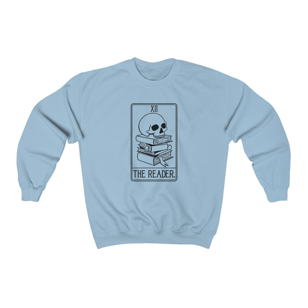 The Reader Tarot Card Crewneck Sweatshirt