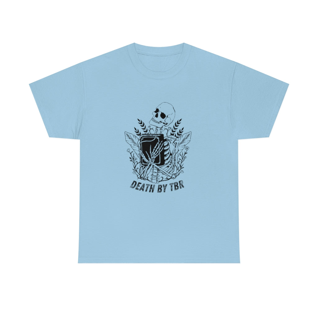 Death By TBR Skeleton Shirt