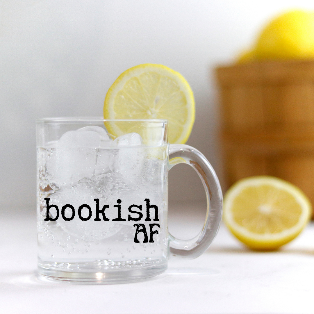Bookish AF Glass Mug