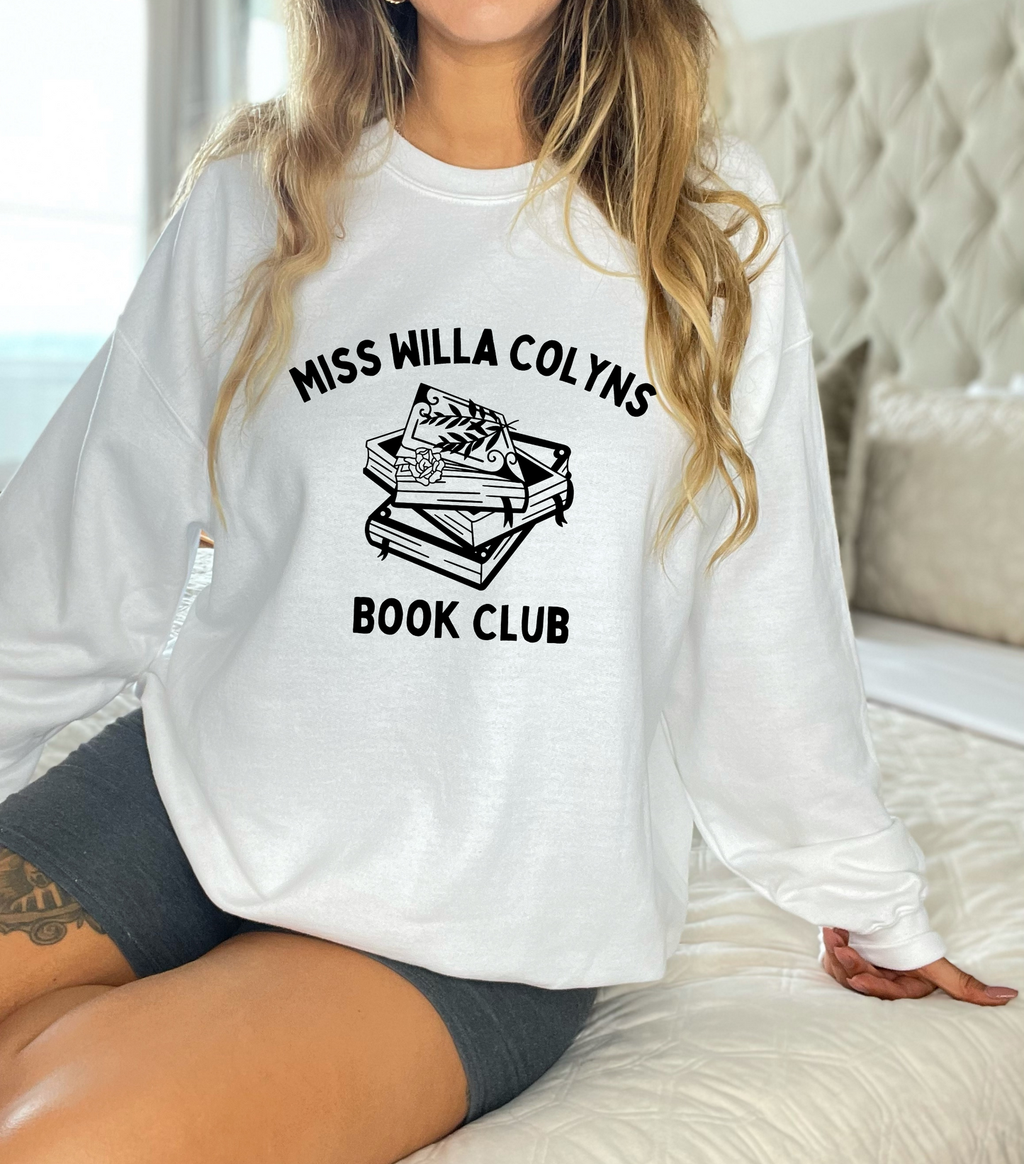 Miss Willa Colyns Book Club Sweatshirt
