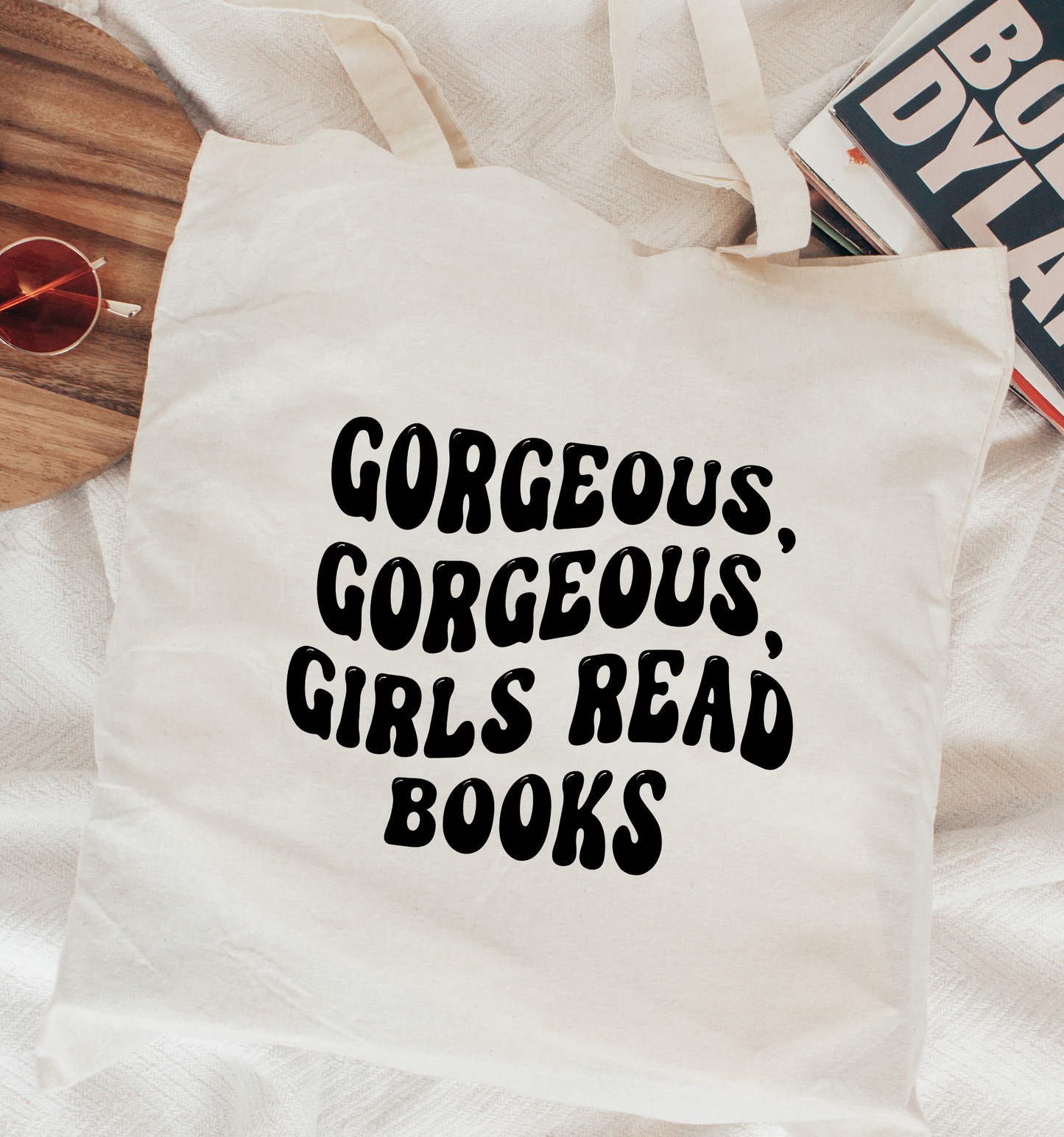 Gorgeous Gorgeous Girls Read Books Bookish Tote Book Bag