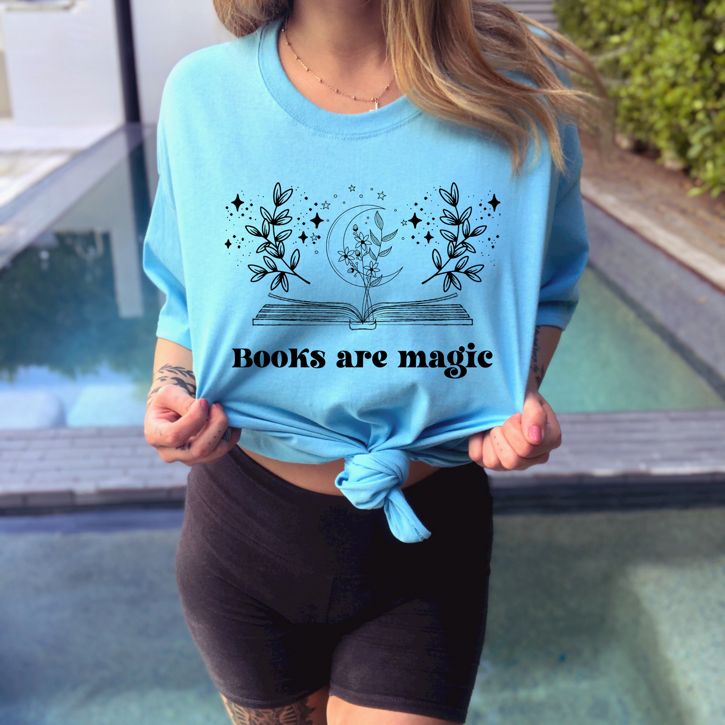 Books Are Magic Dark Academia Book Shirt