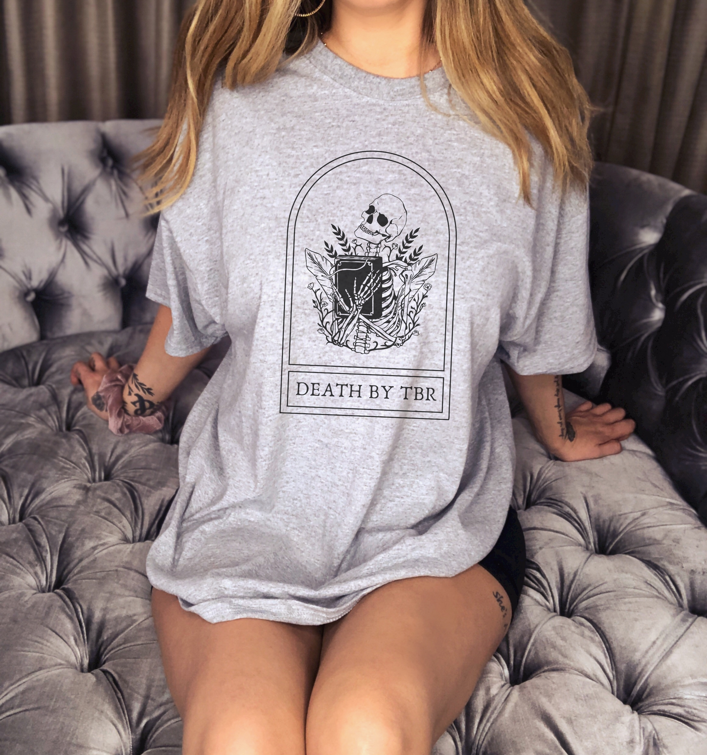 Death By TBR Tombstone Shirt
