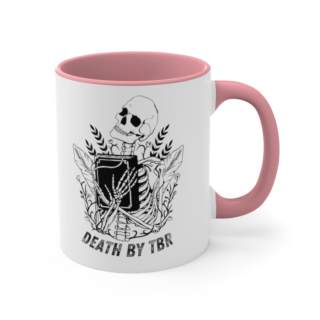 Death By TBR Book Mug