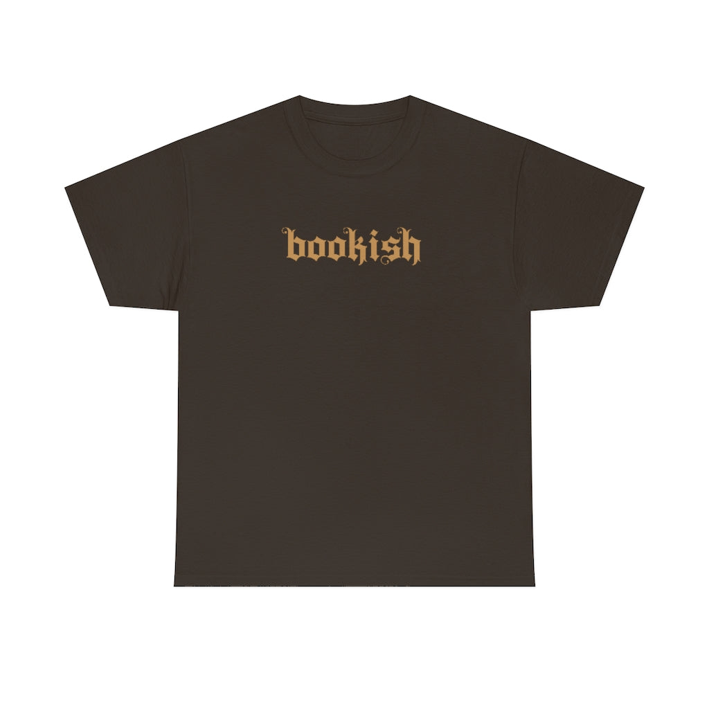 Bookish Shirt Alt Old English Font