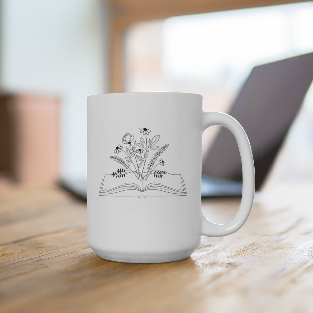 Open Book Coffee Mug