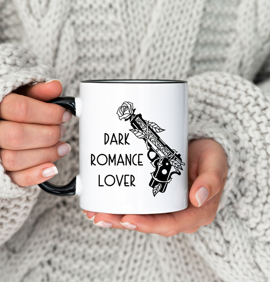 Dark Romance Reader Accent Mug