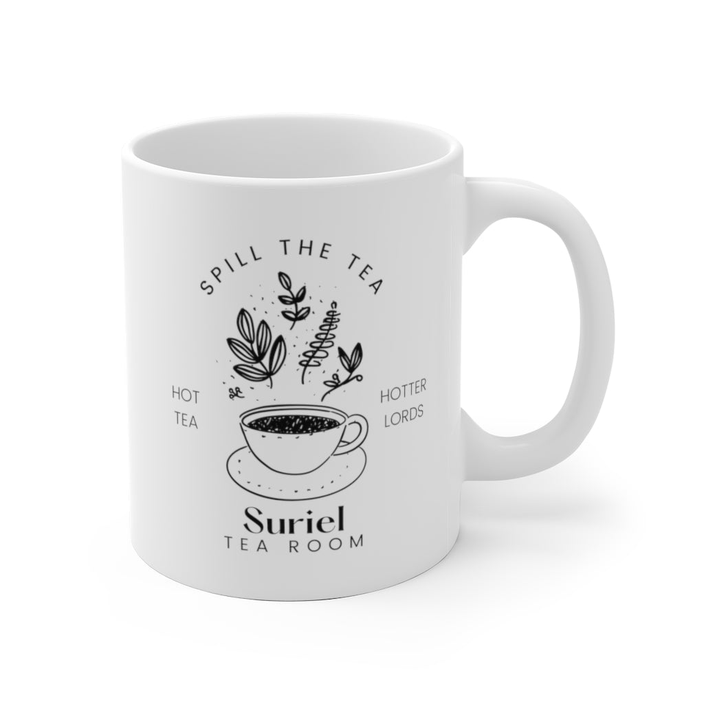 Suriel Tea Room Book Mug