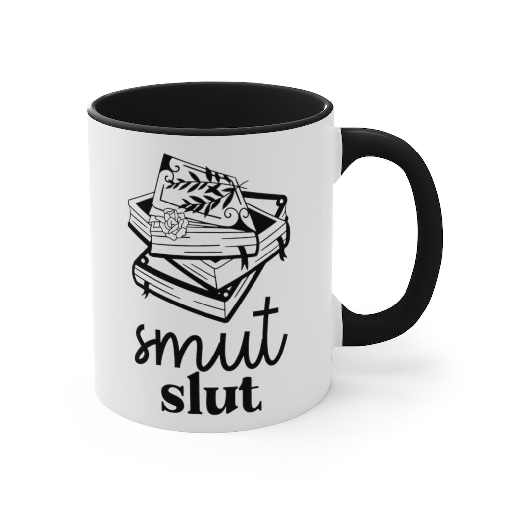 Smut Slut Accent Book Mug