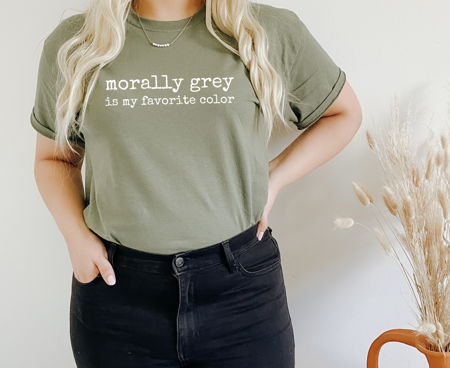 Morally Grey Is My Favorite Color Villain Lover Bookish Shirt