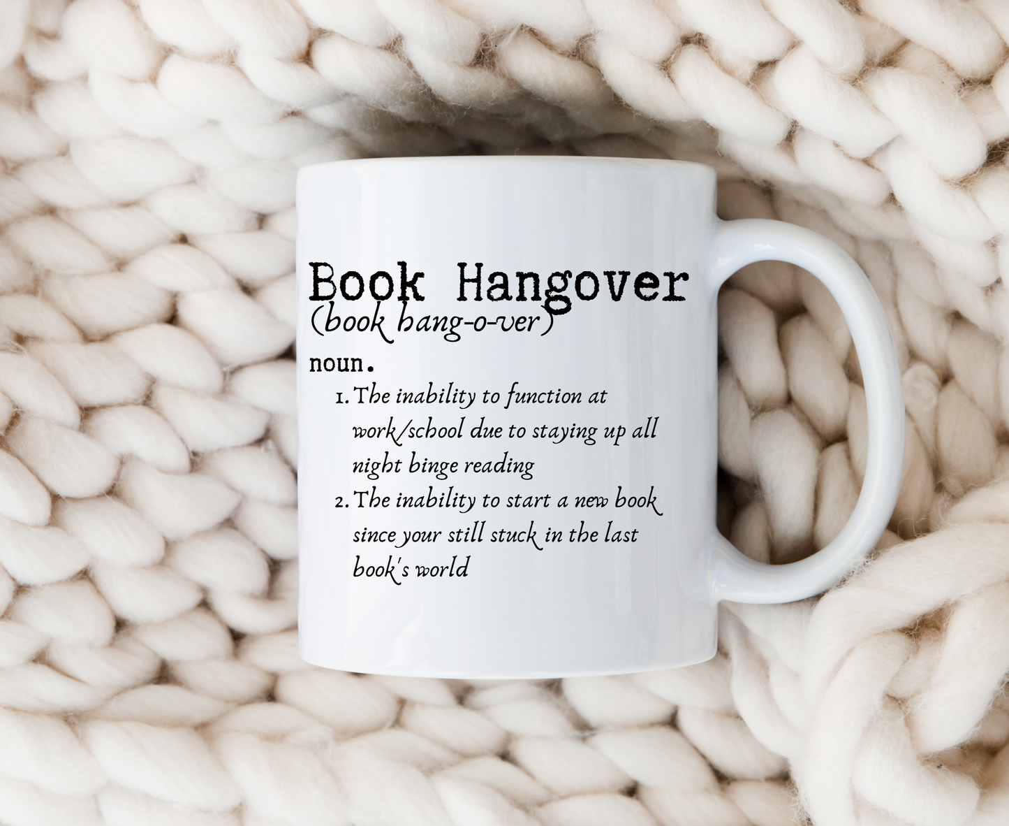 Book Hangover Book Mug