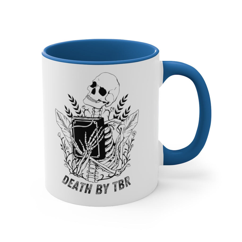 Death By TBR Book Mug