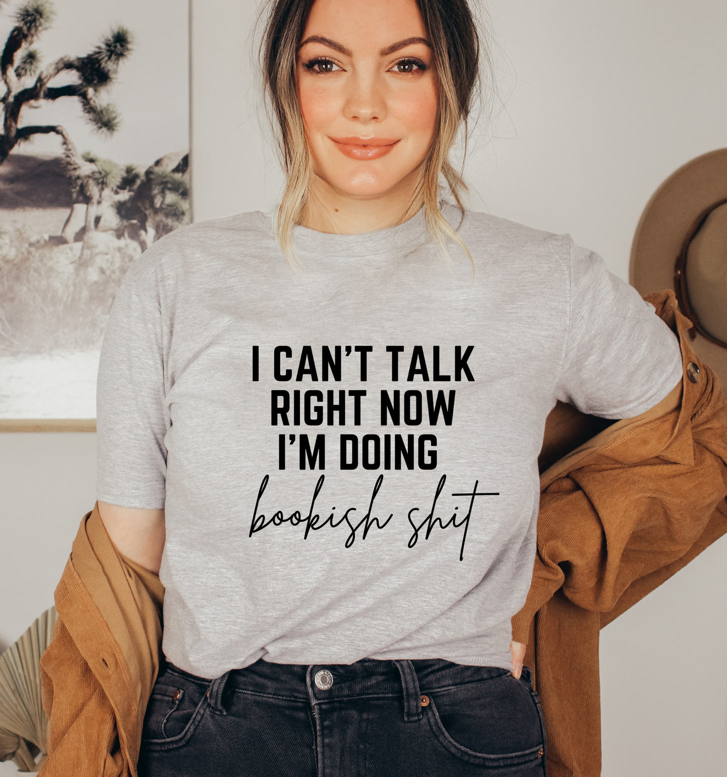 I Can't Talk Right Now I'm Doing Bookish Shit Shirt